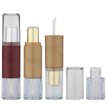 Double End Plastic Lip Gloss Tube/ Lipstick Container